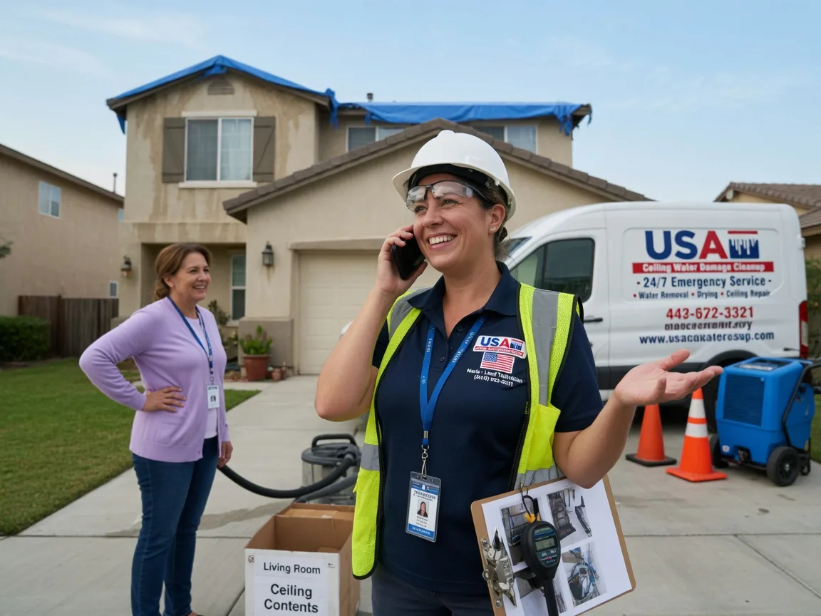 Ceiling Water Damage Restoration Rankin, IL FAQs